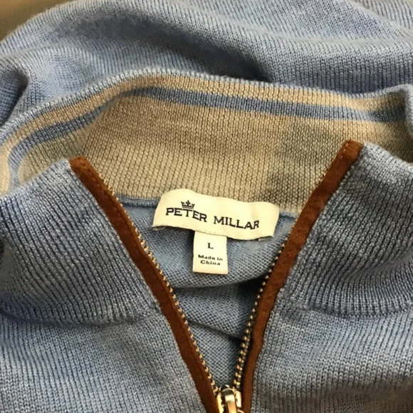 🔥#257, Peter Millar, size large, pre -owned, still has a lot of life, see pics. - Picture 5 of 6
